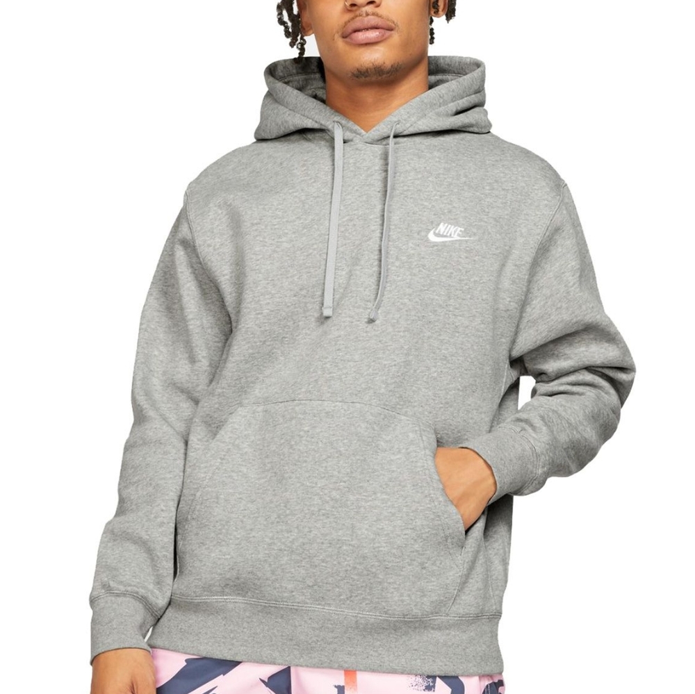 Nike grey pullover hoodie